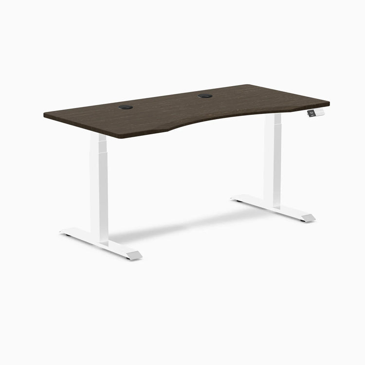 Desky Dual Ergo Edge Sit Stand Desk