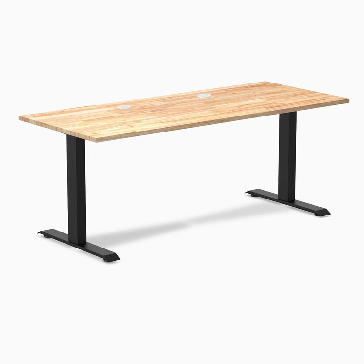 Desky Zero Rubberwood Office Desk