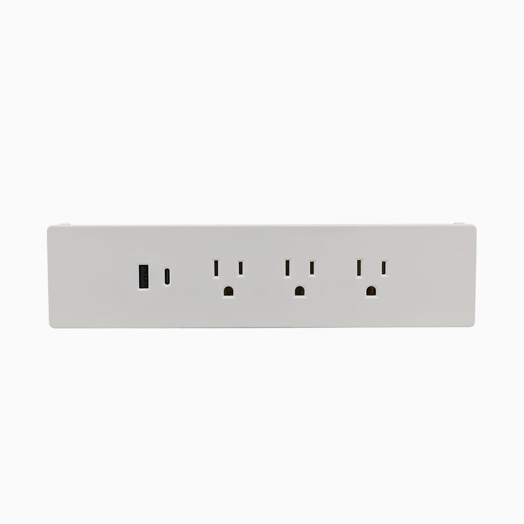 Desky ezy clip power board white