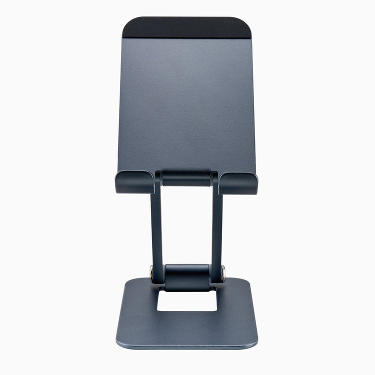 Dark grey mobile foldable stand - Desky