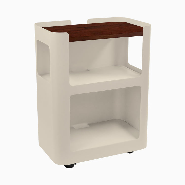 Desky Minimal Open Mobile Pedestal