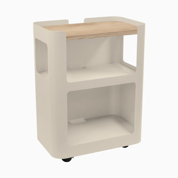 Desky Minimal Open Mobile Pedestal