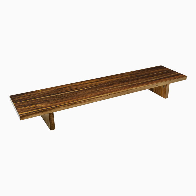 desky wooden monitor stand - pheasantwood