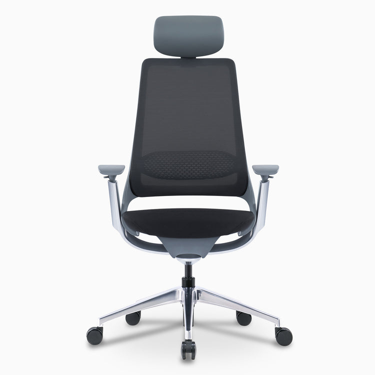 Desky Pulse Supportive Desk Chair with headrest