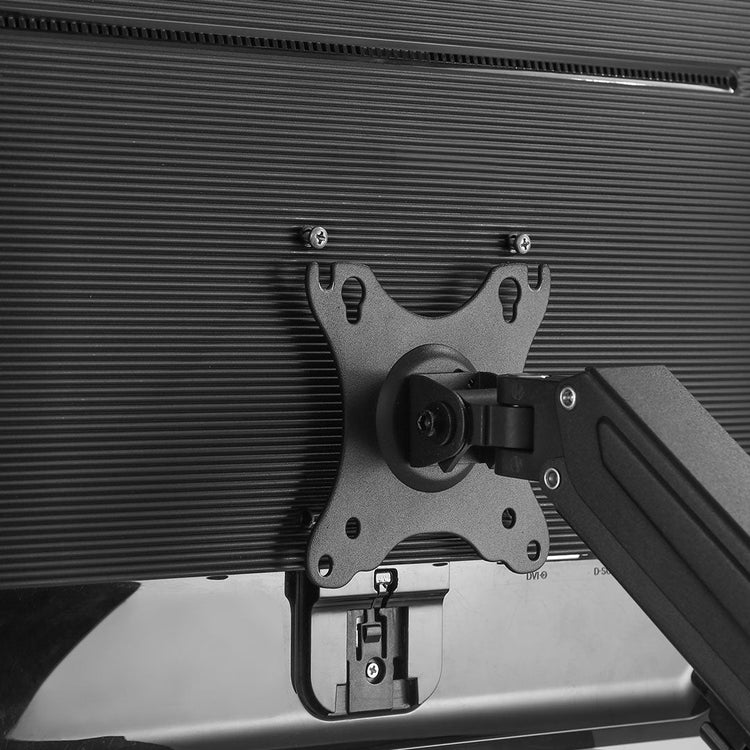 Vesa compatible single monitor arm