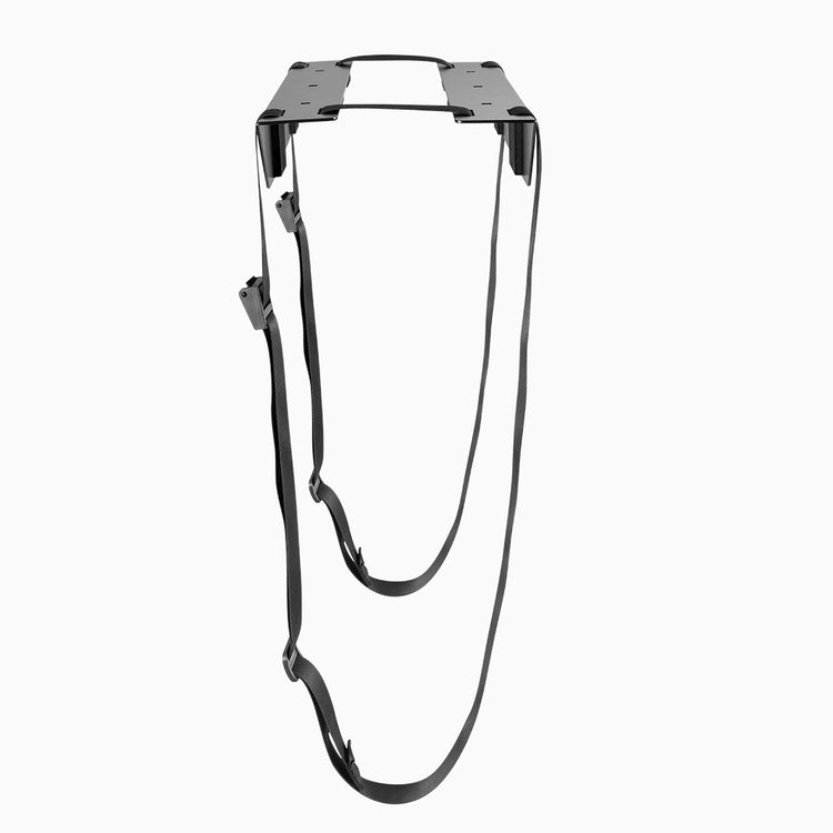 Desky Strap-On CPU Mount side view