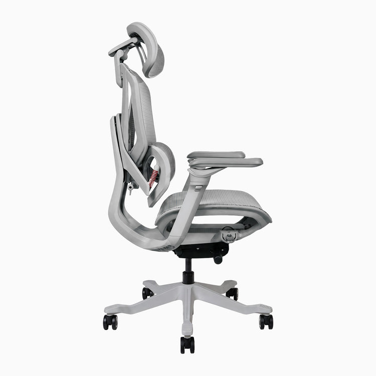 Contourra ergonomic office chair in light grey