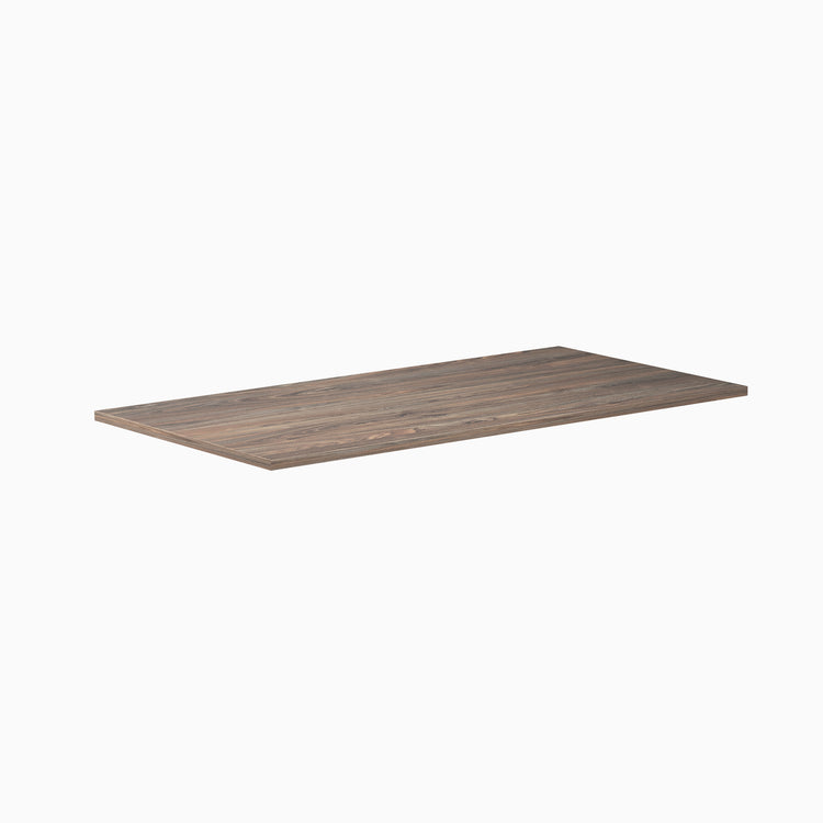 Desky Laminate Desk Tops - natural walnut 1500mm straight