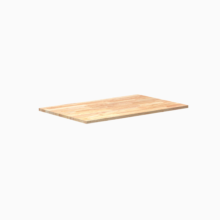 Rubberwood natural timber desktop - Desky
