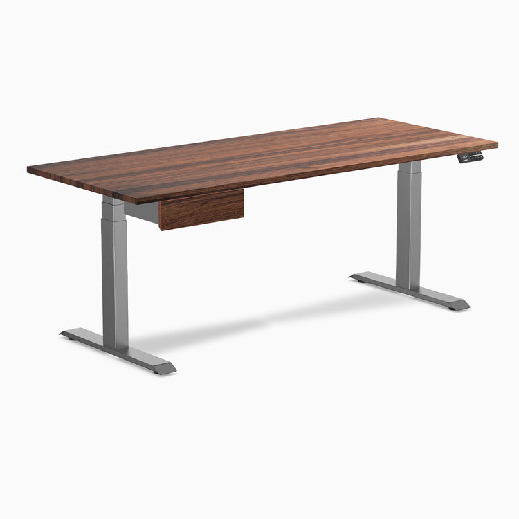 Desky Dual Hardwood Standing Desk With Drawer-Desky®