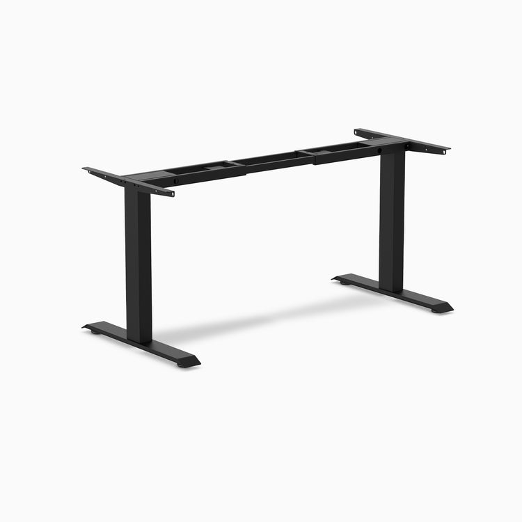 Desky Zero Fixed Office Desk Frame in black
