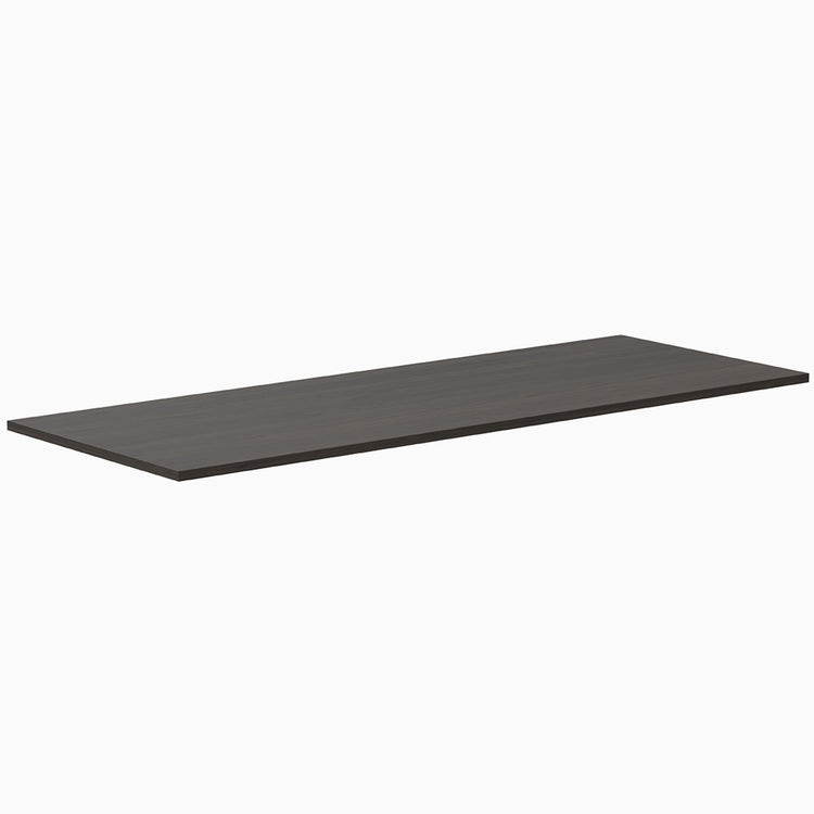 Desky Laminate Desk Tops - burnished wood 2000mm straight