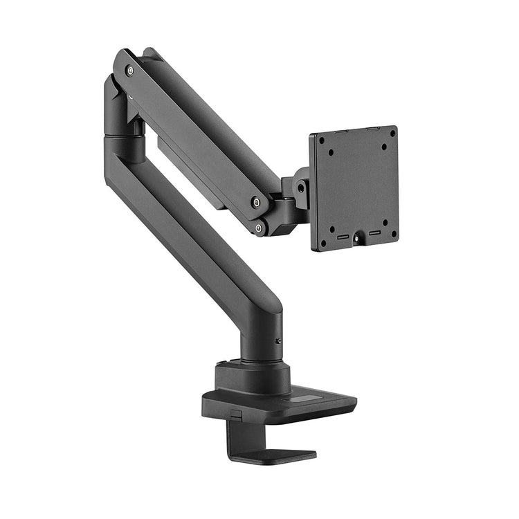 heavy duty monitor arm matte black