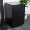 Desky GO Slimline Steel Mobile Pedestal image 2