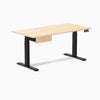 Desky Dual Hardwood Standing Desk With Drawer image 117