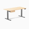 Desky Dual Hardwood Standing Desk With Drawer image 116