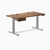 Desky Dual Hardwood Standing Desk With Drawer image 174