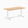 Desky Zero Scalloped Laminate Office Desk image 195