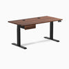 Desky Dual Hardwood Standing Desk With Drawer image 141