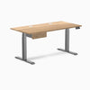 Desky Dual Hardwood Standing Desk With Drawer image 164