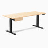 Desky Dual Hardwood Standing Desk With Drawer image 121
