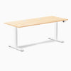 Desky Dual Hardwood Sit Stand Desk image 180