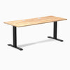 Desky Zero Rubberwood Office Desk image 131