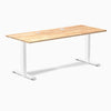 Desky Zero Rubberwood Office Desk image 129