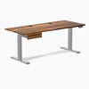 Desky Dual Hardwood Standing Desk With Drawer image 178