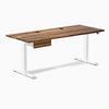 Desky Dual Hardwood Standing Desk With Drawer image 179