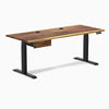 Desky Dual Hardwood Standing Desk With Drawer image 133