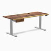 Desky Dual Hardwood Standing Desk With Drawer image 130