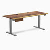 Desky Dual Hardwood Standing Desk With Drawer image 132