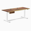 Desky Dual Hardwood Standing Desk With Drawer image 131