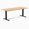 Desky Zero Scalloped Laminate Office Desk image 198