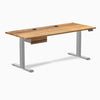 Desky Dual Hardwood Standing Desk With Drawer image 106