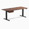 Desky Dual Hardwood Standing Desk With Drawer image 145