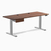 Desky Dual Hardwood Standing Desk With Drawer image 142