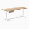 Desky Dual Hardwood Standing Desk With Drawer image 155