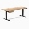 Desky Dual Hardwood Standing Desk With Drawer image 169