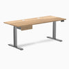 Desky Dual Hardwood Standing Desk With Drawer image 168