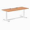 Desky Zero Scalloped Laminate Office Desk image 121