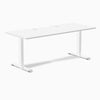 Desky Zero Scalloped Laminate Office Desk image 157
