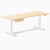 Desky Dual Hardwood Standing Desk With Drawer image 123