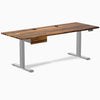 Desky Dual Hardwood Standing Desk With Drawer image 182