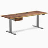 Desky Dual Hardwood Standing Desk With Drawer image 136