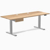 Desky Dual Hardwood Standing Desk With Drawer image 170