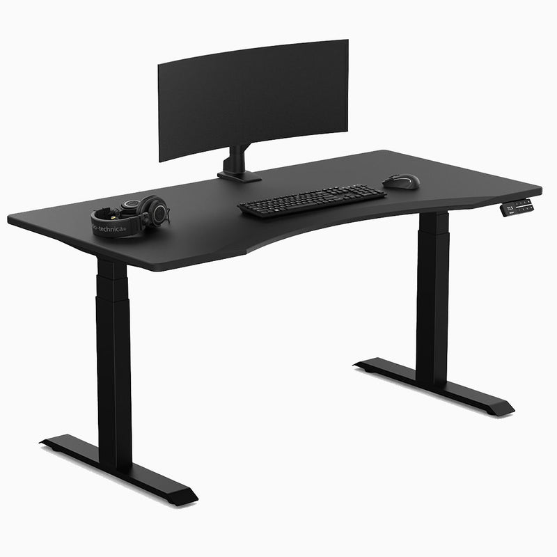 Desky Alpha Dual Sit Stand Gaming Desk