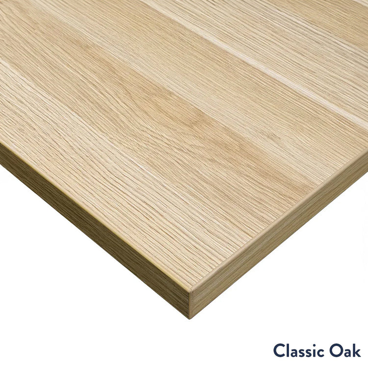 Desky L-Shape Melamine Sit Stand Desk-Desky® Australia