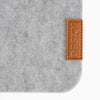 desky cork felt desk pad light grey colour